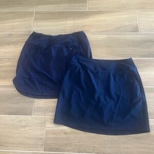 2 “Tall” Athletic Skorts